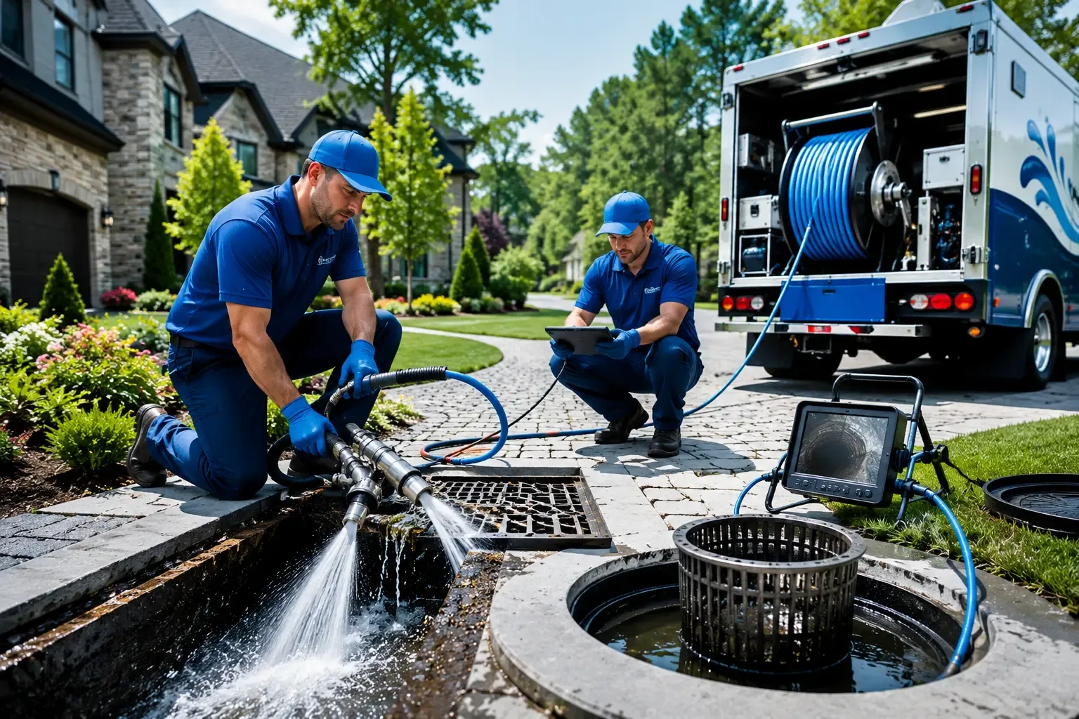 Local outdoor drain cleaning professionals in Buhler, KS