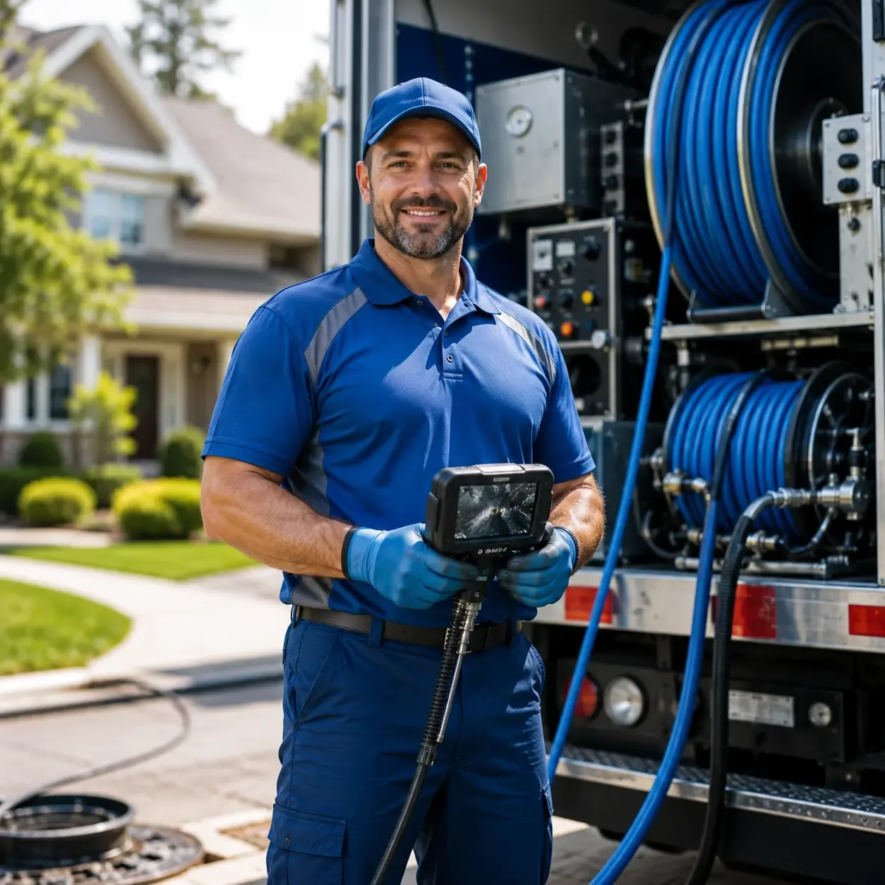 Local outdoor drain cleaning specialists in Buhler, KS